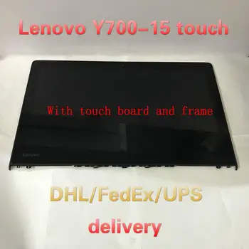 5D10H42127 Оригинален Нов Пълен Lenovo Ideapad Y700-15ISK (80NV) UHD 15,6 LCD Led Сензорен екран Дигитайзер в Събирането на Рамката