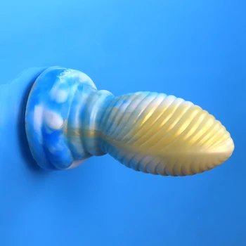 Цветни силиконови Анални Тапи Еротични Играчки Големи Анални Тапи Масаж на Простатата Анално Разширение Мастурбатор Секс-Играчки За Възрастни, За Жени Вибратор