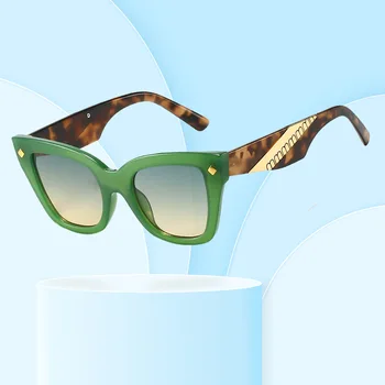 Модни Цветни Слънчеви Очила в Рамки очила 