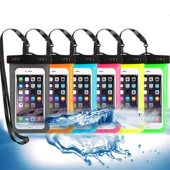 Универсален Водоустойчив Калъф За Мобилни Телефони Преносима Чанта Wwimming Чанти Суха Калъф За Iphone Samsung Под 6,5 инча