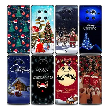 Калъф за мобилен телефон Huawei Y6 У 7 Y9 2019 Y6p Y8s Y9a Y7a Mate 10 20 40 Pro Lite RS Калъф Funda на Корпуса Capa Para Калъф с Коледа