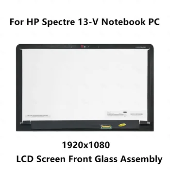 За HP Spectre 13-v112tu 13-v113tu 13-v114tu 13-v115nf 13-v116tu 13-v117tu Не харесвам предно стъкло FHD LCD дисплей на Екрана на дисплея в събирането на