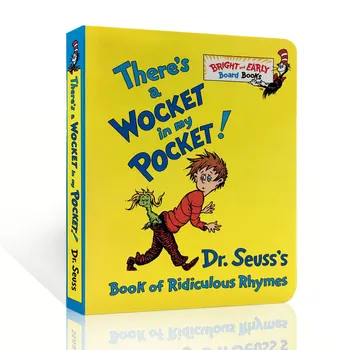 Училищните английски Забавни Играчки за деца в Монтесори в джоба си имам книгата на д-р Сьюза с удоволствие рифмами