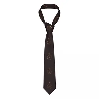 Мистериозен Альбедо Galaxy Вратовръзка за Мъжете Жените Полиестер 8 см Genshin Impact Аниме Маточната Вратовръзка Широки Костюми Аксесоари Вратовръзка на Сватбата