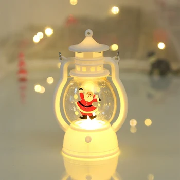 Коледна Гирлянда Led Светлини Станта Коледа, Снежен Човек Светлините На Коледна Украса За Дома Детски Подарък За Коледа, Нова Година