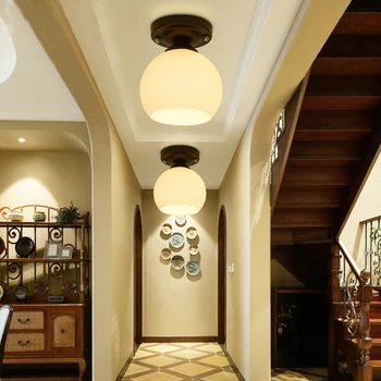 Модерен тавана лампа Breif за кабинет, тавана лампа със скандинавски прост стил за хол