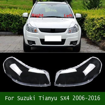 За Suzuki Tianyu SX4 2006-2016 Капак фарове Корпуса на лампата Светлини Лампа Прозрачен Лампа Замени Оригиналния обектив От плексиглас