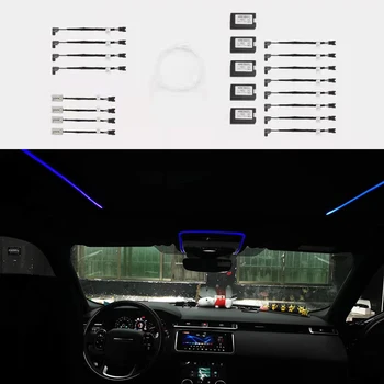 За Range Rover Velar Разсеяна Светлина Междверный Разсеяна светлина Автомобили LCD-панел за управление на екран 10 цвята