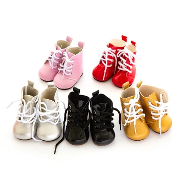 Нови обувки в 5 стила за кукли 43 см, най-добрият подарък за рожден Ден за деца (продават само обувки)