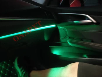 Приложението за управление на Автомобилния Led Разсеяна Светлина За BMW X1 F48 2015-2022 рамка, която Панел на арматурното табло Пространство За Краката на Атмосферни Лампа