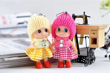 50шт 2016 нова Безплатна Доставка на Детски Играчки Плюшени Интерактивни Детски Кукли Играчка Мини Кукла За момчета и Момичета
