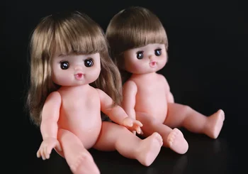 [Ново] Сладка кукла за момичета с дълга коса и къса коса с дължина 25 см, принцеса, Подмладена Детски Кукли, новородено бебе кукла, модел, Фигурки, подарък за момичета