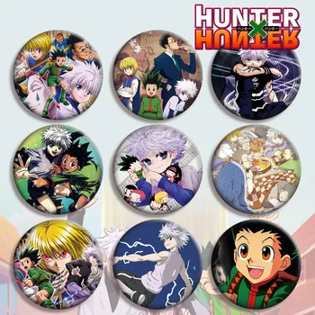 5,8 см Икона Колекция от аниме Hunter X Hunter Мультяшная Фигурка Околните Костюми Икона № 01-№24