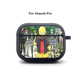 AirPods Pro и Чанта За слушалки Аниме Убийството Клас Apple AirPods Pro Слушалки, Силиконов Bluetooth Защитен Калъф За Слушалки