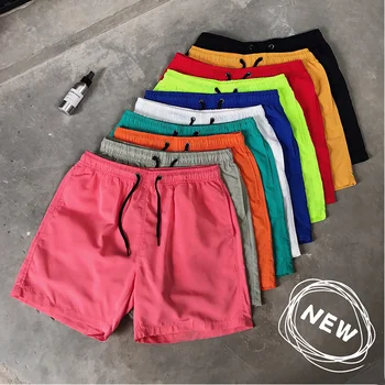 21 летни мъжки ежедневни панталони в ярки цветове Капри мъжки плажни панталони на десет цвята