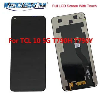 За TCL 10 5G T790H T790Y LCD дисплей с сензорен екран Дигитайзер LCD дисплей TCL TCL 10 5G T790H T790Y LCD дисплей с Рамката на LCD дисплея