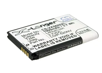 Батерия CS 1000 mah за LG Accolade, Cosmos Touch VN270, Extravert, MN270, MN270 Beacon, Revere LG-VN150PP, UN150 Envoy
