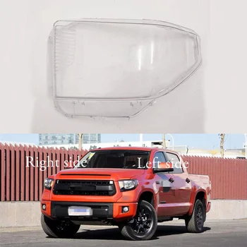 За Toyota Tundra 2014 2015 2016 2017 Корпус светлини Лампа Прозрачен Капак Фарове със Стъклен Капак Фарове
