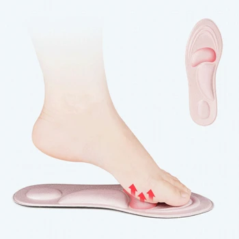 4D Масажни Стелки Мека Гъба, Поддръжка на Свода на Стъпалото Вътрешни Ортопедични Подложки За Обувки На Висок Ток, Мъжки и Женски на Възглавничките на Стъпалата Тотнъм