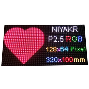 Високо Качество на Nationstar Закрит LED Модул P2.5 320x160 мм 128x64 пиксела DMX RGB SMD P2.5 Led Панел